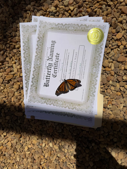 Butterfly Release Ticket 🦋🌸🎟️