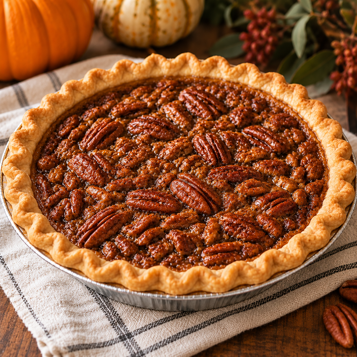 Homemade Pecan Pie – 9"