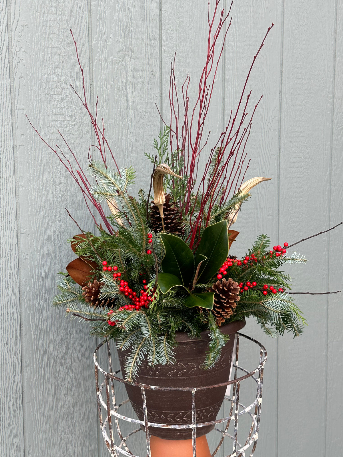 Holiday Porch Planter Workshop